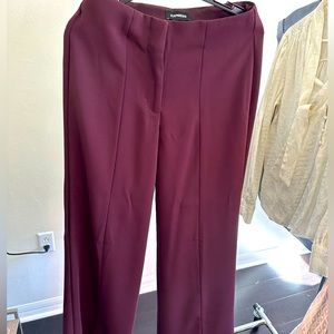 Express high rise wide leg pants, 0